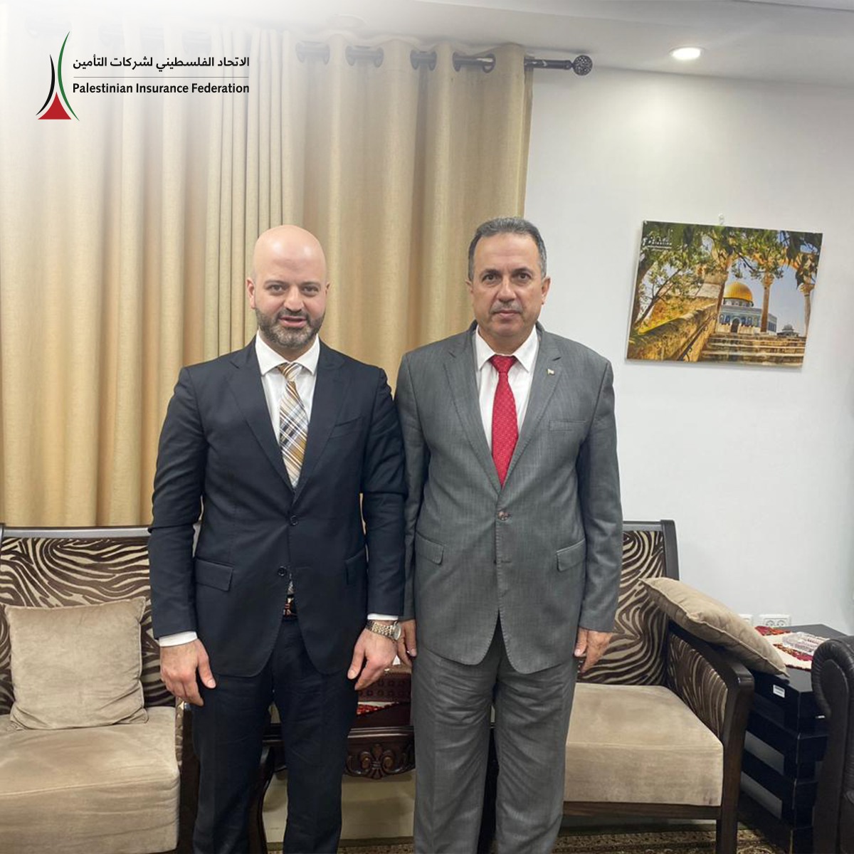 اجتماع السيد رئيس مجلس إدارة الاتحاد مع معالي الأمين العام لمجلس الوزراء الدكتور دواس دواس بتاريخ 20/11/2024
