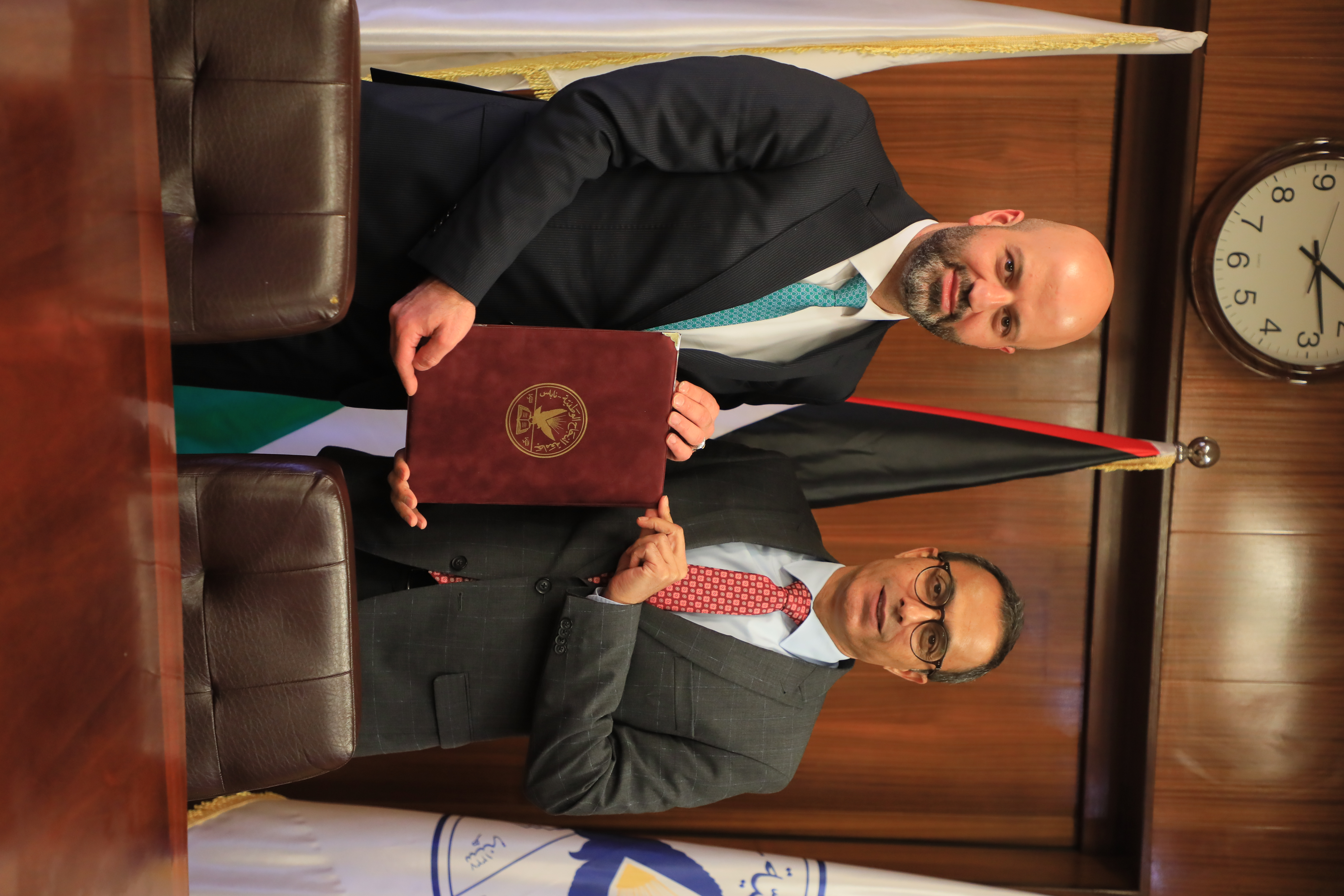  الاتحاد الفلسطيني لشركات التأمين وجامعة النجاح الوطنية توقعان مذكرة تفاهم لتطوير التدريب والتعليم في قطاع التأمين 